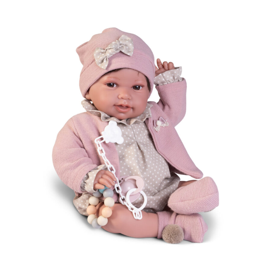 Júlía - Dúkka með mjúkum búk- 42 cm - Image 6
