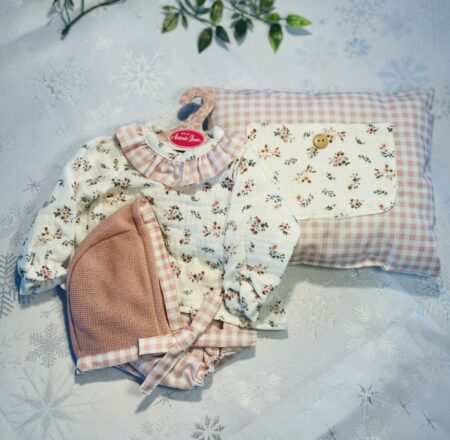 Dúkkuföt 42 cm - Sett+koddi