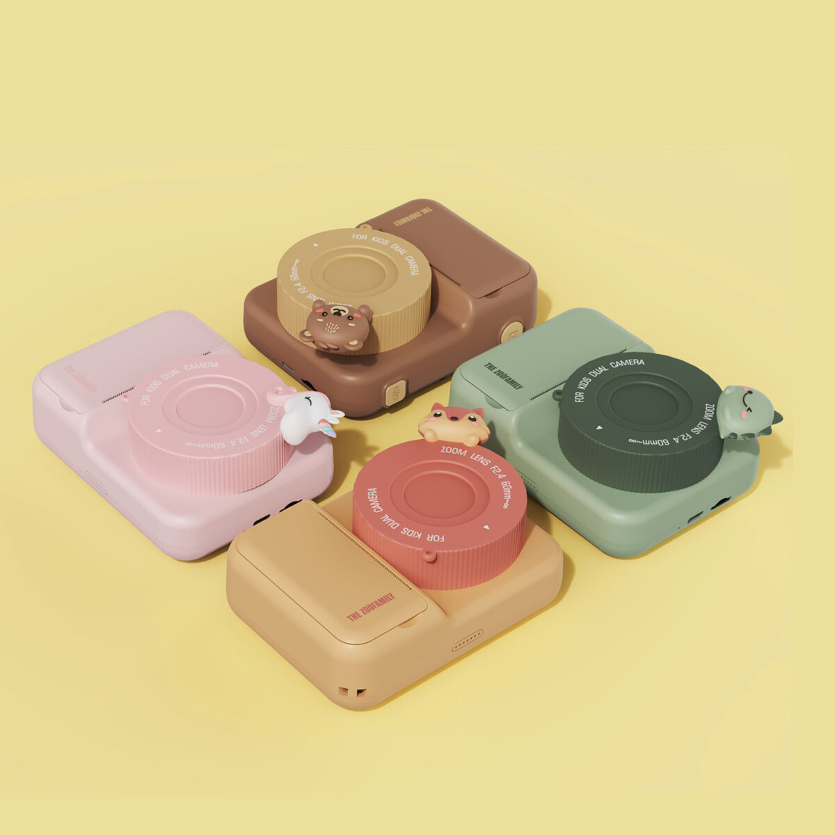 Barnamyndavél - Zoo Print - Risaeðla - Image 14