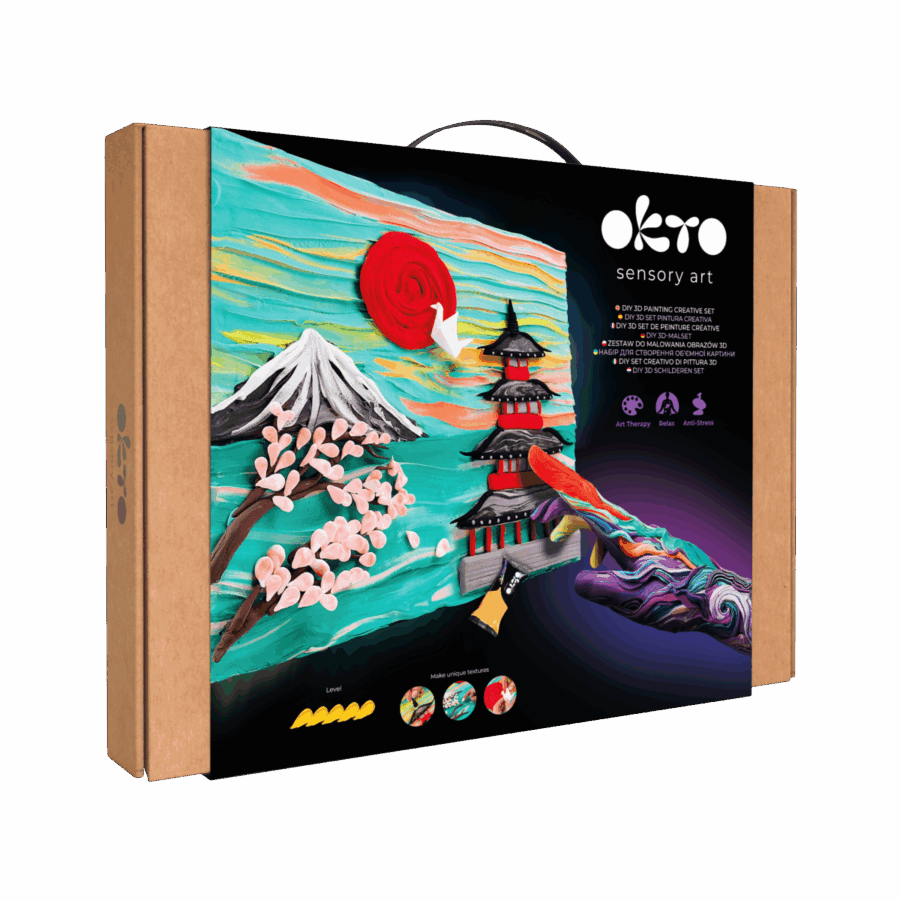 Okto 3D Málverk Creative Set: Japan