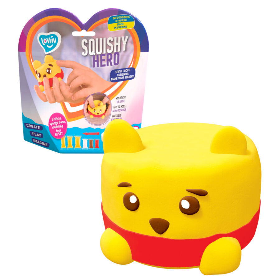 Lovin Squishy Hero - Búðu til þitt eigið squishy - Squiny Pooh