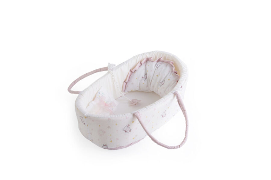 Dúkku burðarrúm - 34 cm dúkkur