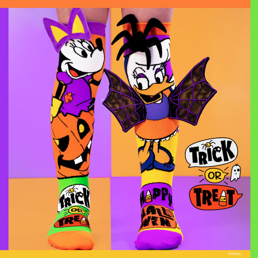 Mína Mús og Andresína Halloween sokkar