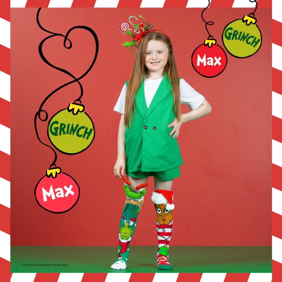 Grinch & Max Jólasokkar - Image 2