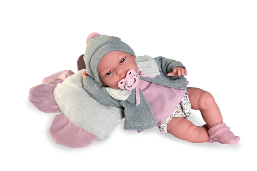 Newborn dúkka- 33 cm - Elva - Image 3