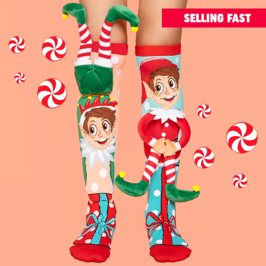 Elf on the Shelf sokkar