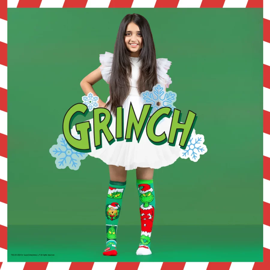 Grinch Jólasokkar - Image 2