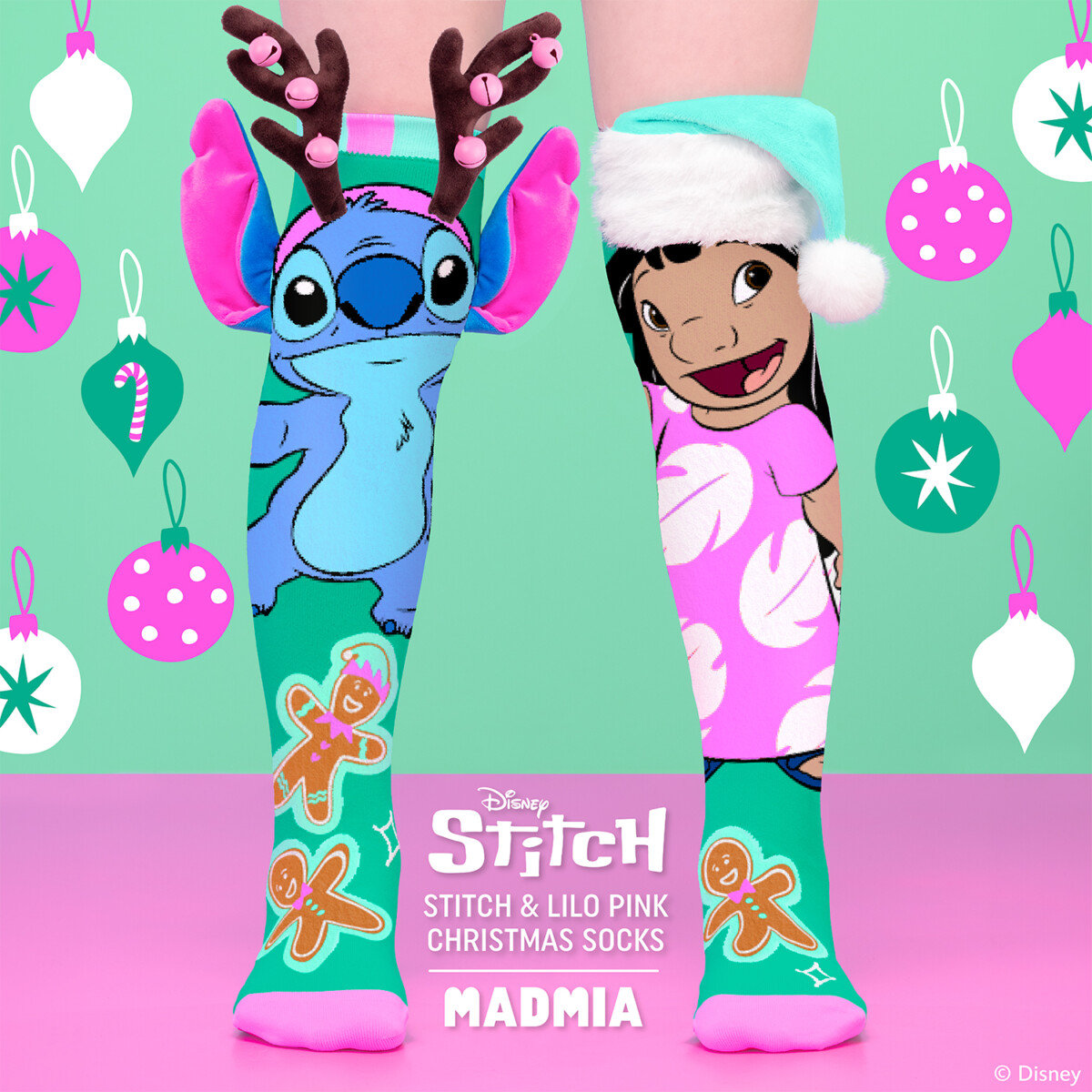 Lilo & Stitch Piparkökukall - Jólasokkar - Image 4