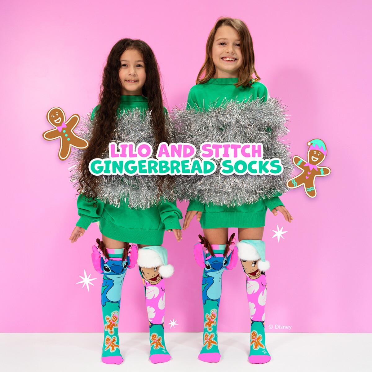 Lilo & Stitch Piparkökukall - Jólasokkar - Image 2