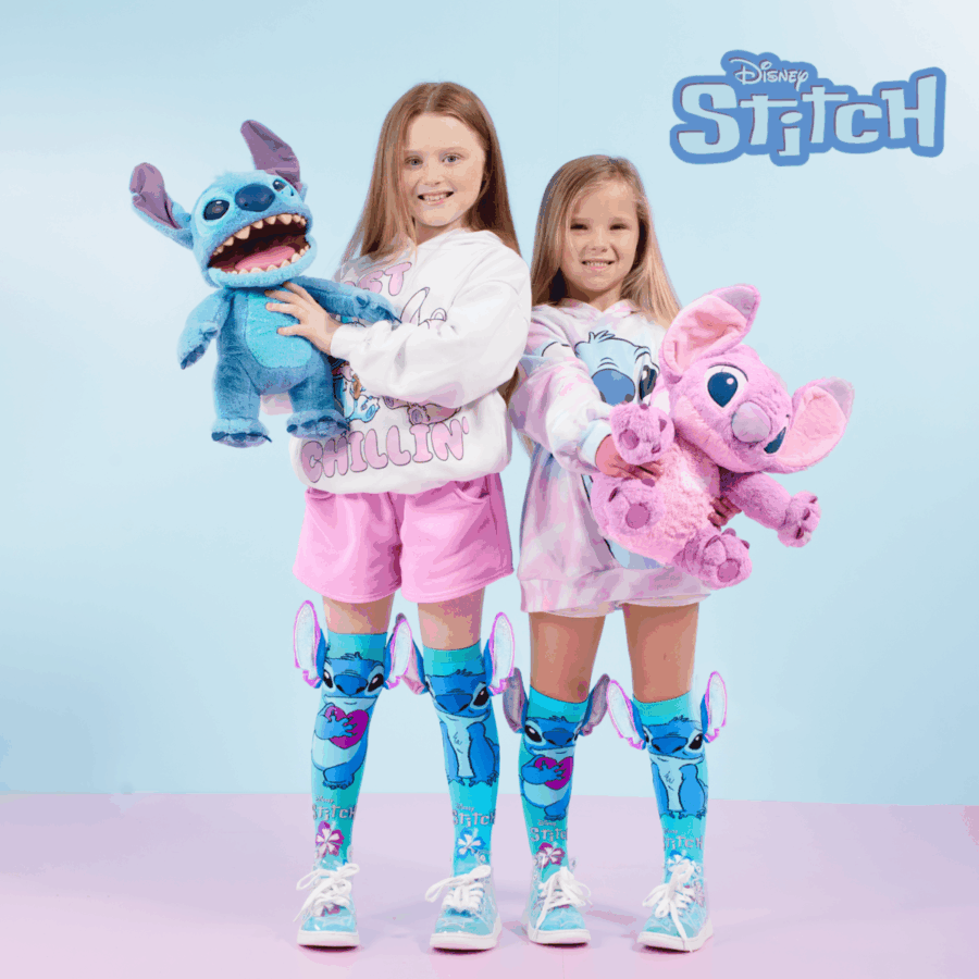 Stitch Silfur Sokkar - Image 2