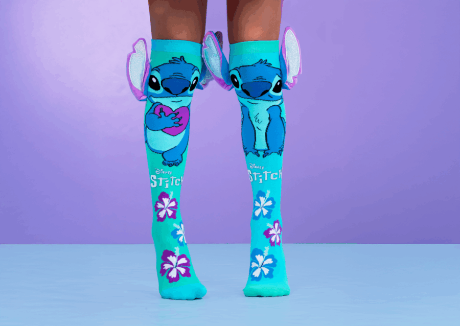 Stitch Silfur Sokkar - Image 5