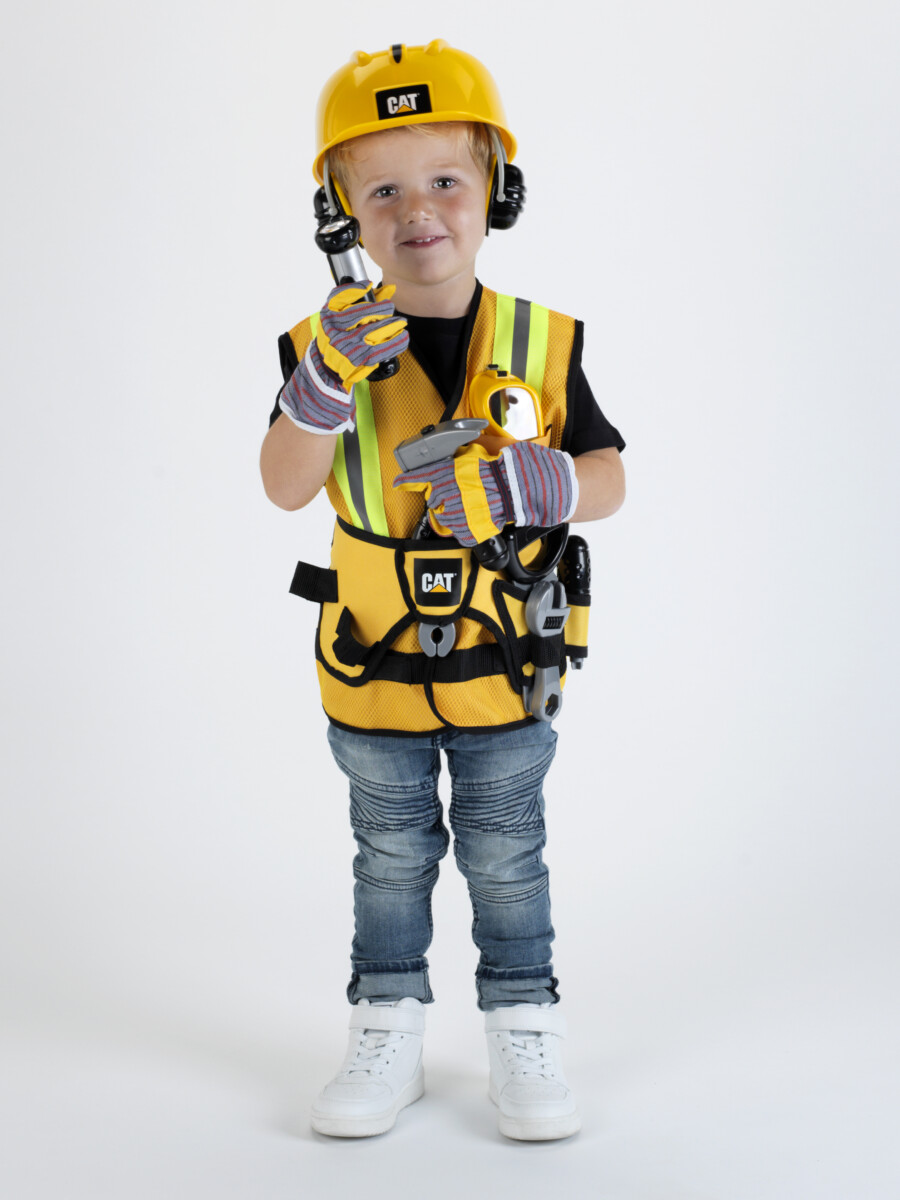 CAT Byggingarverkamaður Búningur 3-6 ára - Image 2