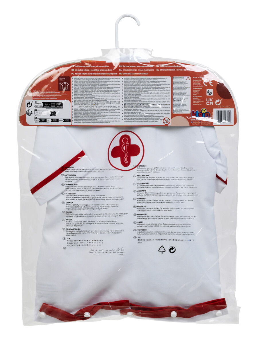 Læknabúningur 3-6 ára - Image 5