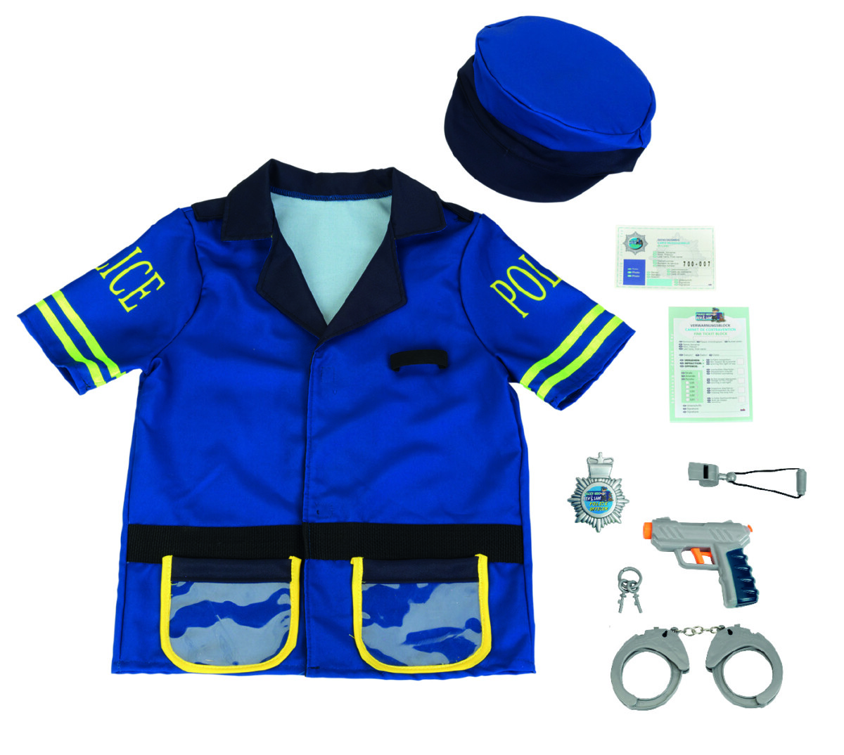 Löggubúningur 3-6 ára