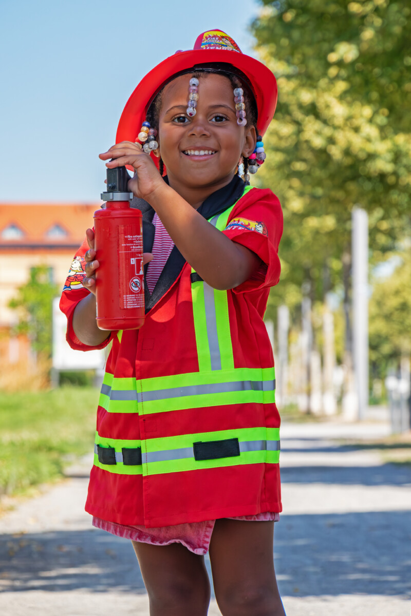 Slökkviliðsbúningur 3-6 ára - Image 2