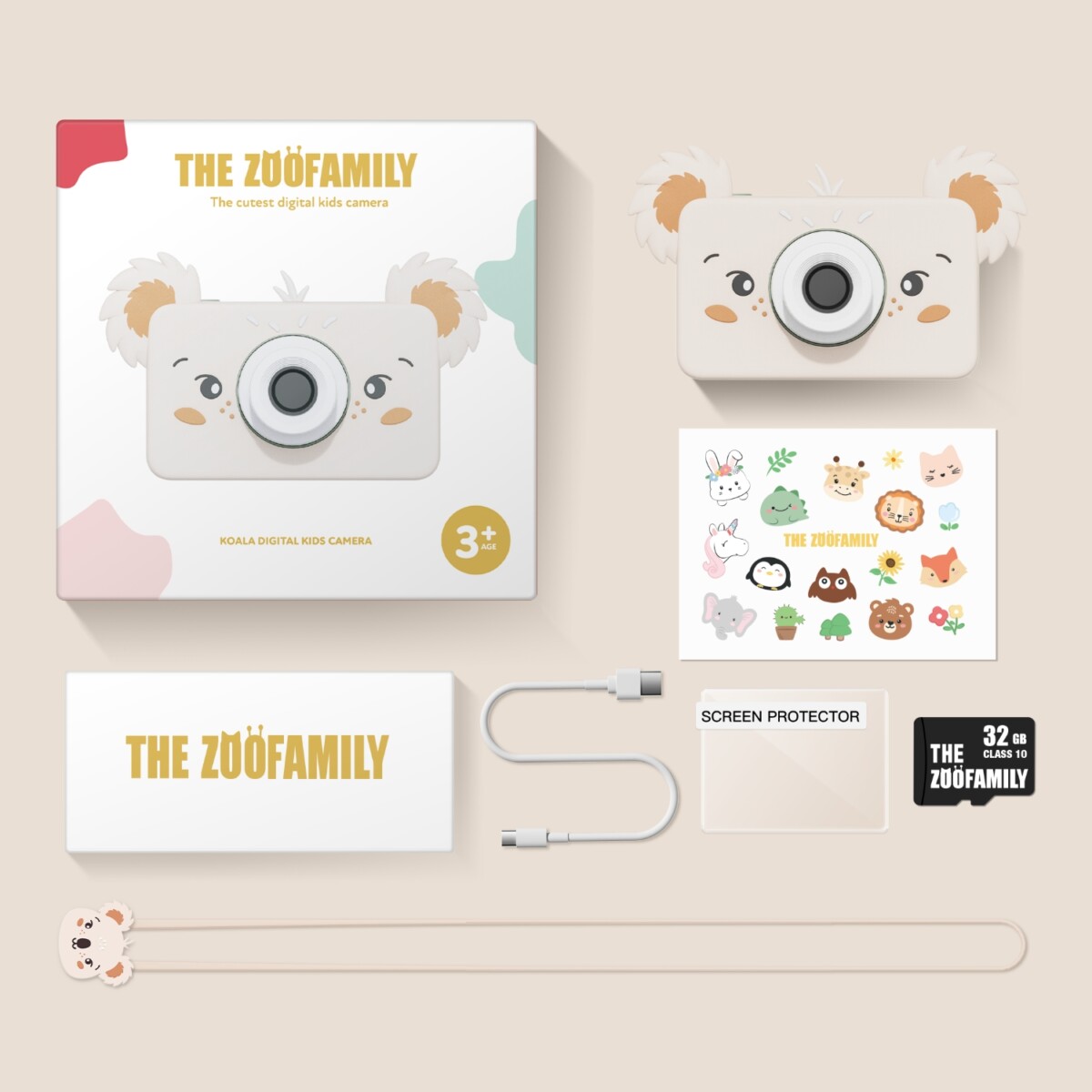 Barnamyndavél - Zoo Friends - Koala - Image 7