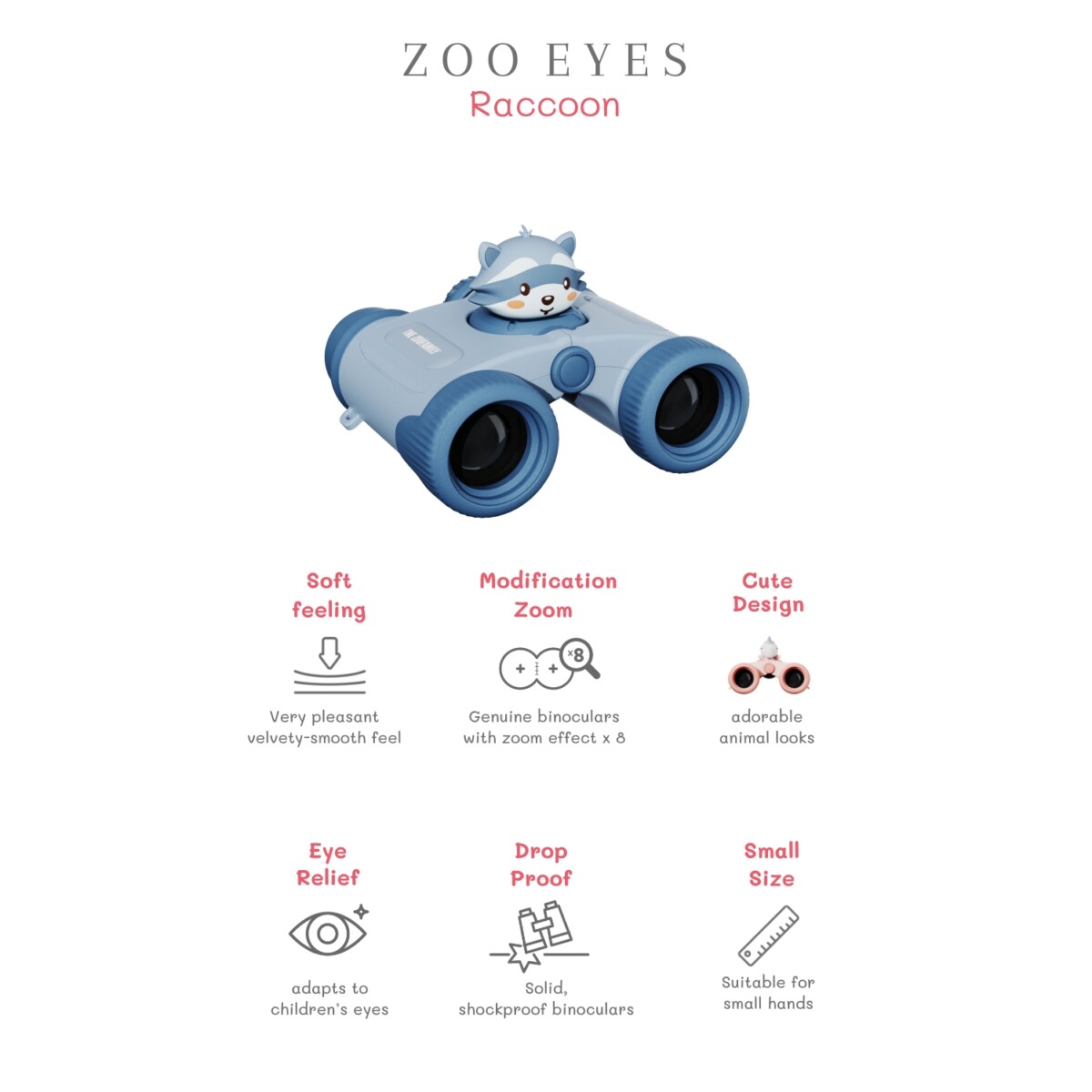 Zoo Eyes Sjónauki - Þvottabjörn - Image 11